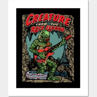 Creature from the Rock Lagoon Posters and Art